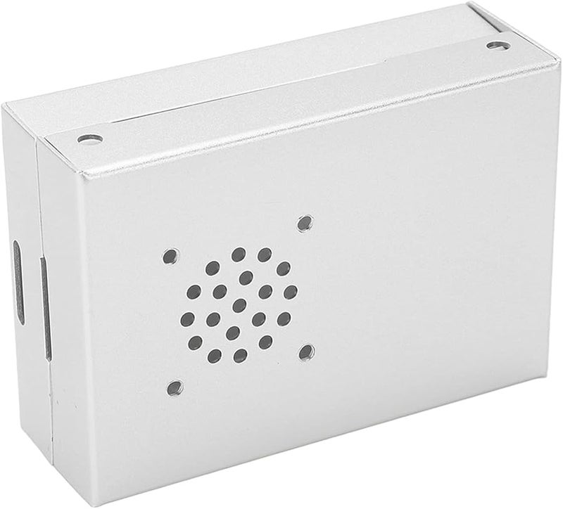 Premium Aluminum Alloy Case For 4B Compact Lightweight Durable Protection Efficient Cooling Heatsink Silver silver - Image 3